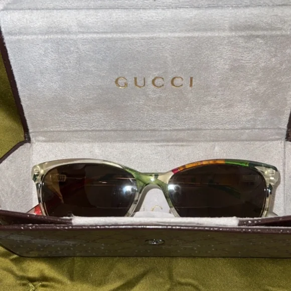 Authentic GUCCI Floral GG 3699/N ZE5 140 Sunglasses - NWOT